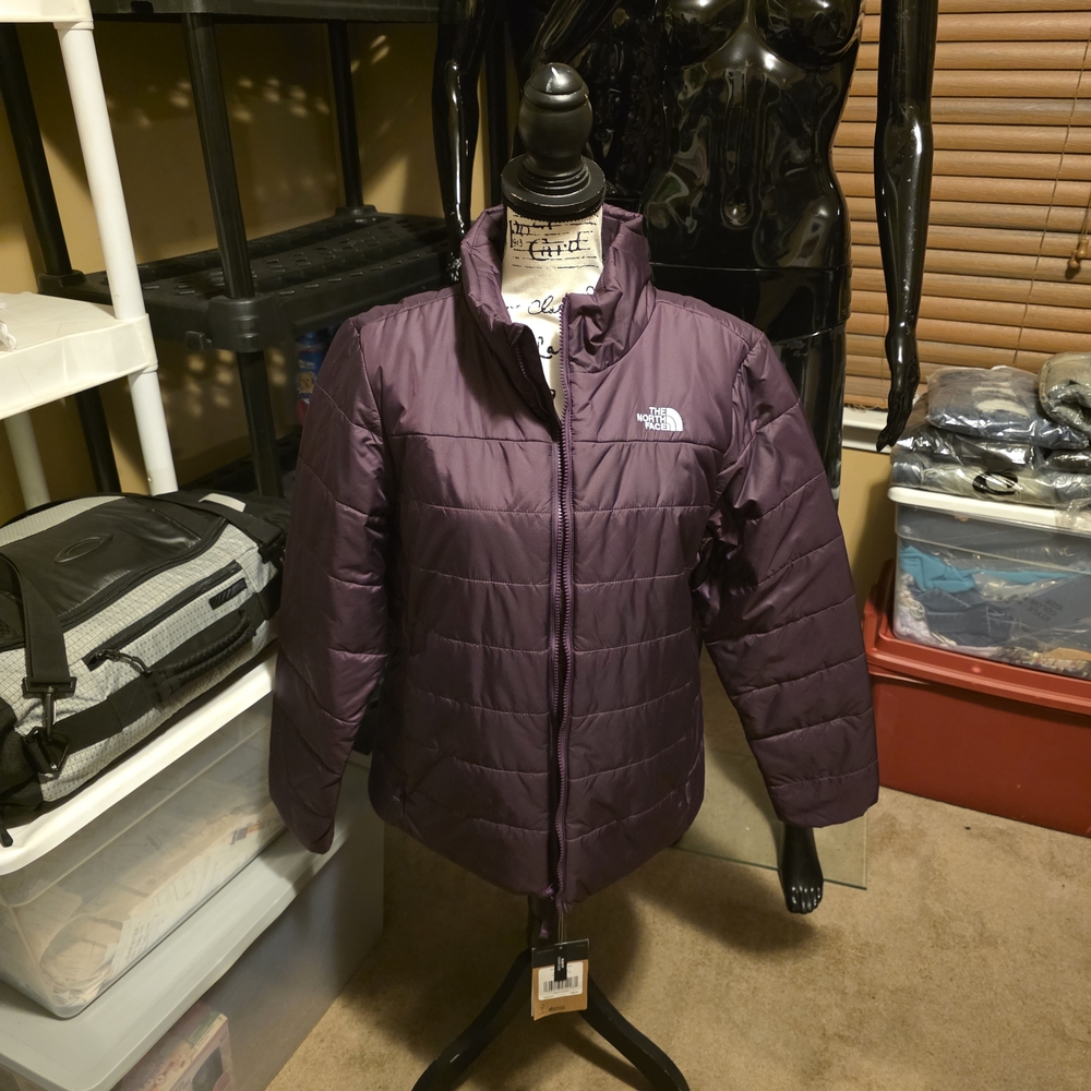The North Face Purple Puffer Jacket